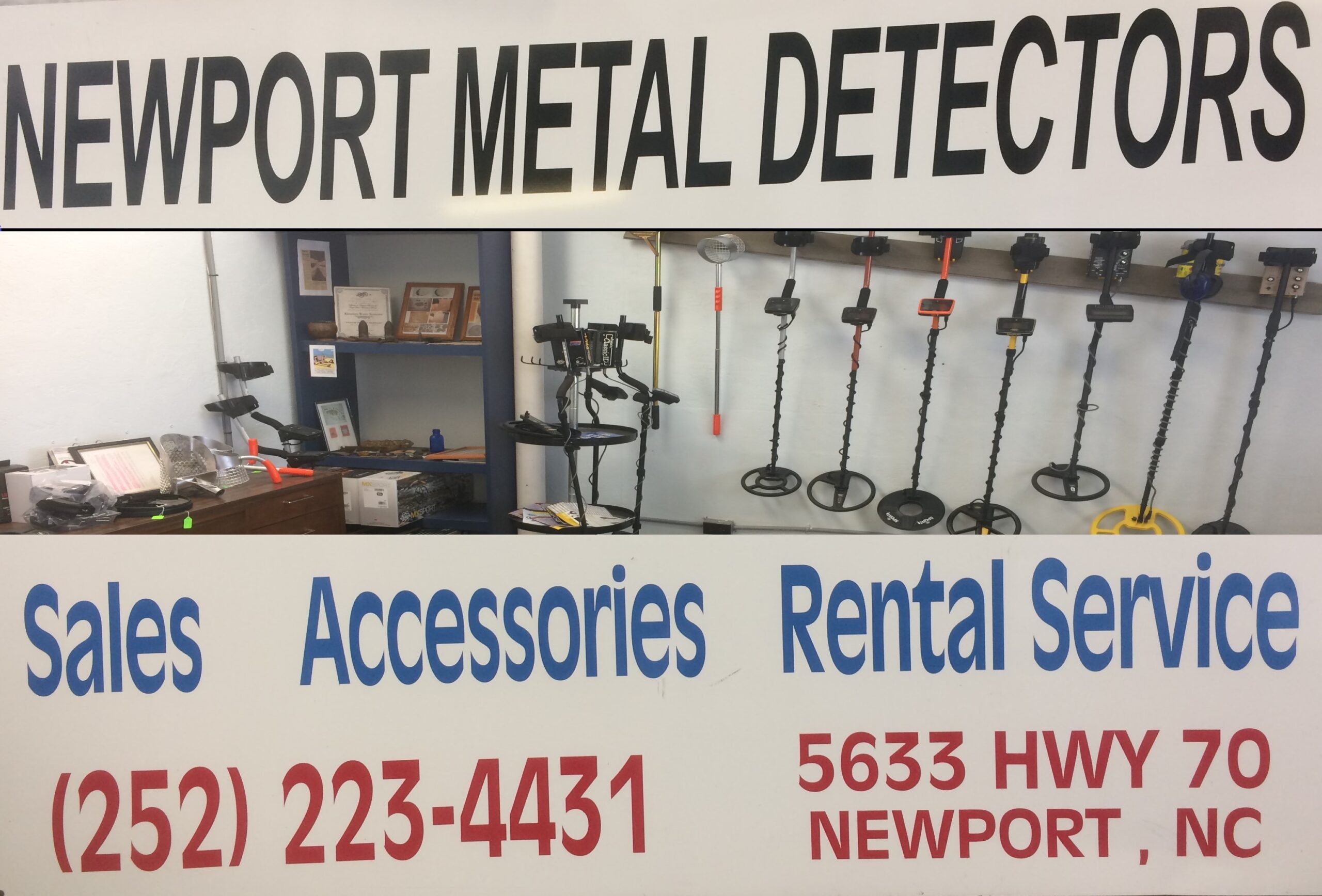 NEWPORT METAL DETECTOR